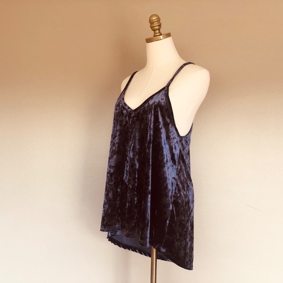 Camisole Velvet Medium Midnight Blue - Picture 7 of 7